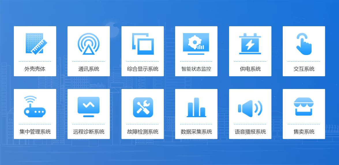智能化候车亭要素